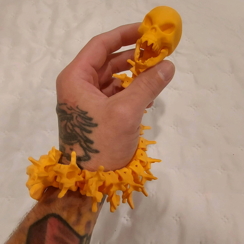 Hareketli Halloween Canavarı The Biter - 3D Baskı Maketi