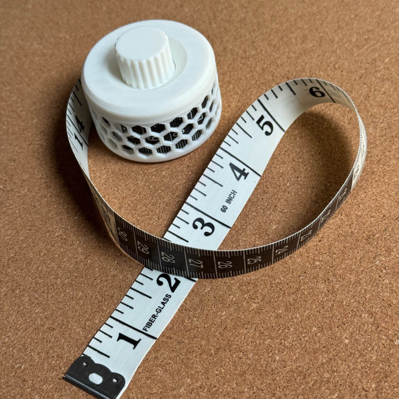 Şerit Metre Saklama Kutusu - Hafif 3D Baskılı Pratik Depolama