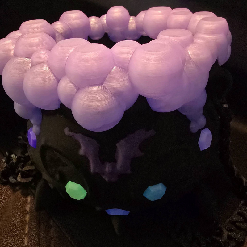 Cadı Kazanı 3D Baskılı Halloween Çantası - Sihirli Tasarım