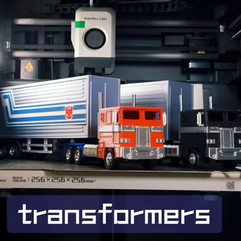 G1 Optimus Prime Dönüşen 3D Baskı Maket - Transformers Koleksiyon