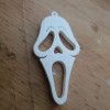 Scream Maske Anahtarlık - 3D Baskılı Korku Aksesuarı