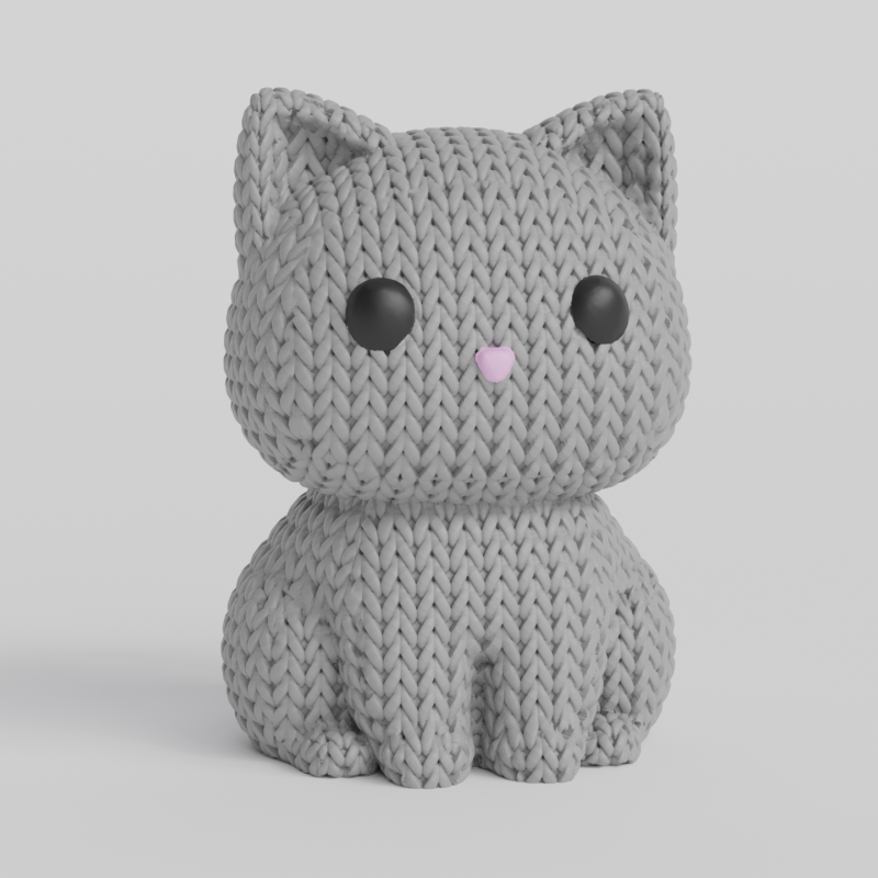 Nope Bugün Değil Kedi Bardak Altlığı Tutucu - 3D Baskı Dekor