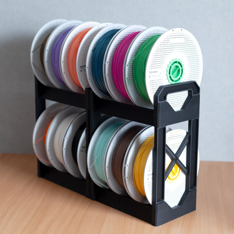 Modüler Güneş Gözlüğü Standı - Ahşap PLA 3D Baskı