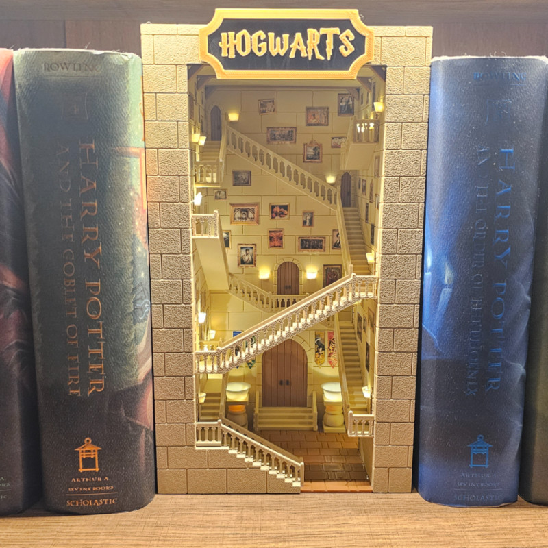 Harry Potter Pixel Puzzle 3D Baskılı Yapboz - Dekoratif Sanat Eseri