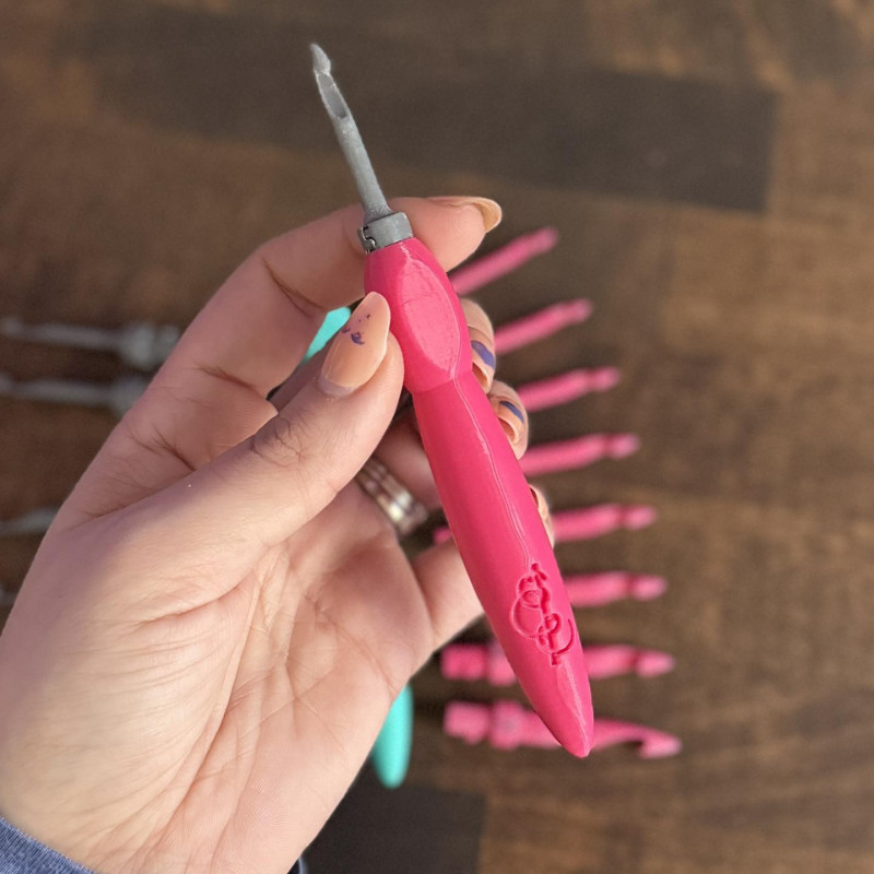 Değiştirilebilir Tığ İğne Seti - 3D Baskı Örgü Malzemesi