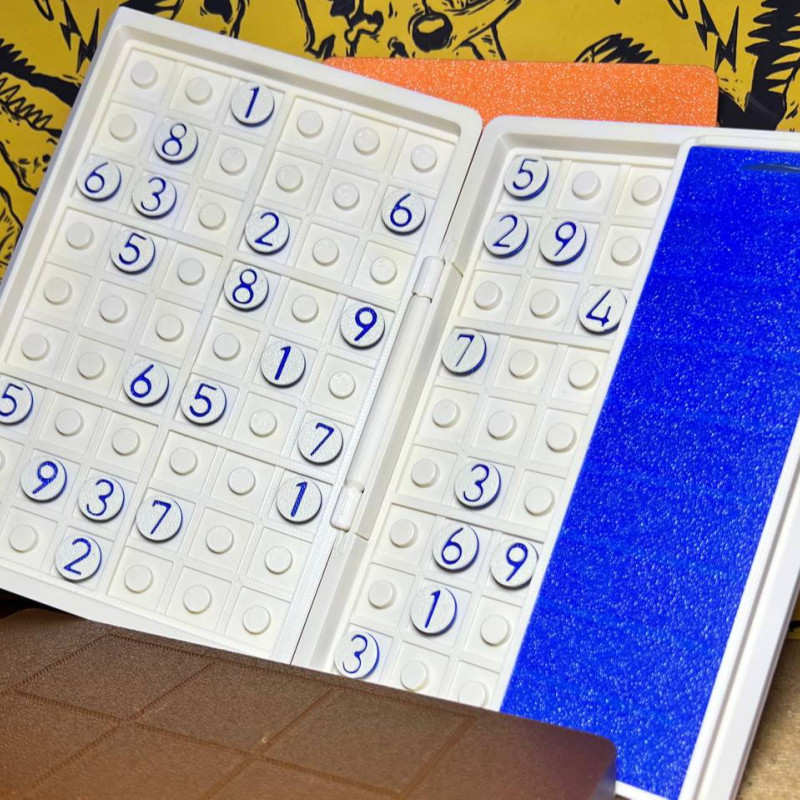 Eğitici Orman Hayvanları Sudoku 3D Baskı Matematik Oyunu