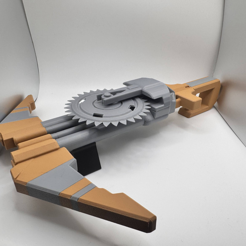 Ultrakill Döner Testere Fırlatıcı - 3D Baskı Cosplay Silahı