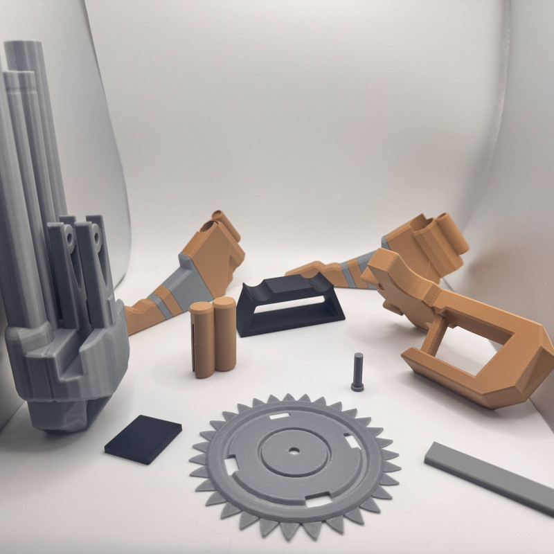 Ultrakill Döner Testere Fırlatıcı - 3D Baskı Cosplay Silahı