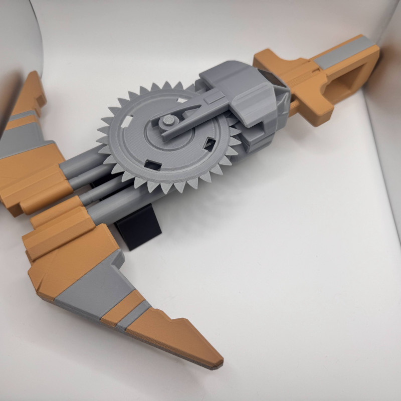 Ultrakill Döner Testere Fırlatıcı - 3D Baskı Cosplay Silahı