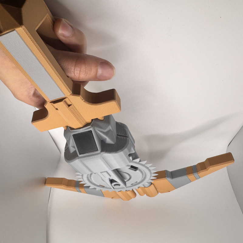 Ultrakill Döner Testere Fırlatıcı - 3D Baskı Cosplay Silahı