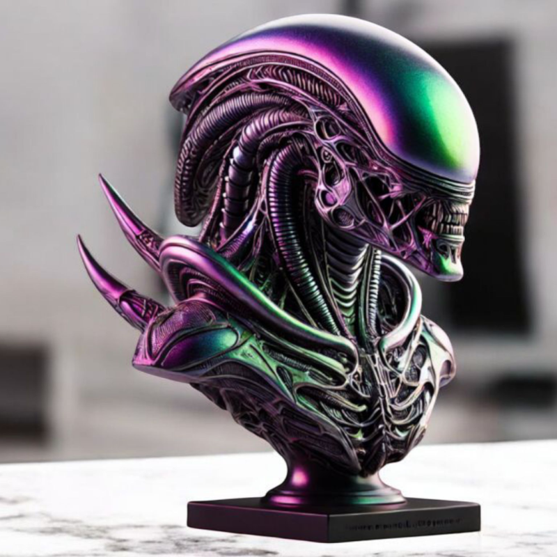 Bilim Kurgu Süper Kahraman Zırh Seti - 3D Baskı Cosplay Aksesuarı