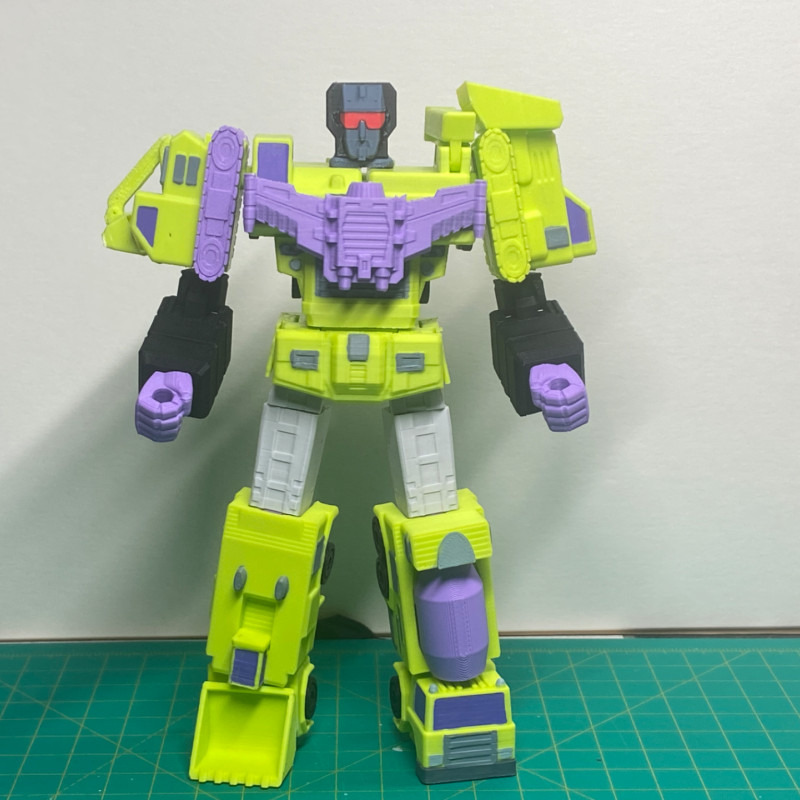 G1 Optimus Prime Dönüşen 3D Baskı Maket - Transformers Koleksiyon