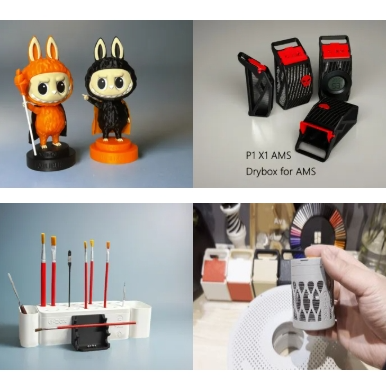 Renk Karıştırma Döner Platformu - Eğitici 3D Baskı Oyuncak