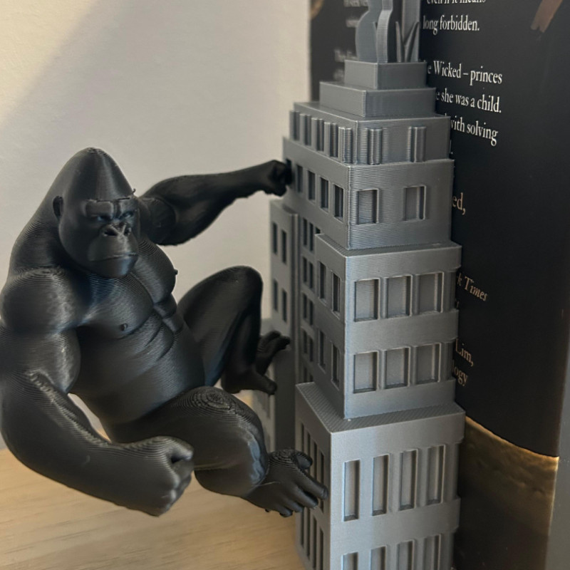 Dev King Kong Heykeli - 80 cm 3D Baskı Dekorasyon