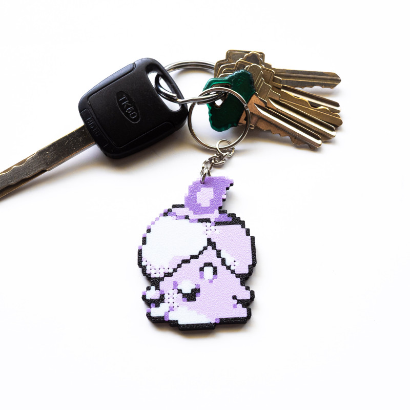 Houndoom ve Houndour 3D Baskılı Anahtarlık Seti - Korku Temalı Koleksiyon