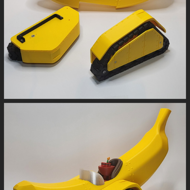 Frankentank RC Değiştirilebilir 3D Baskı Tank Modeli - Hobi ve DIY