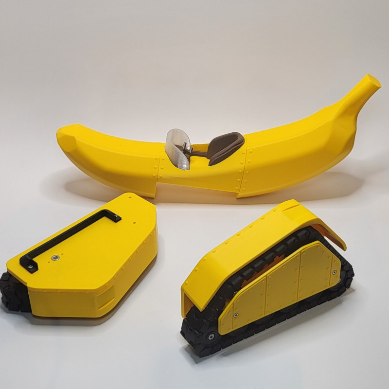 Frankentank RC Değiştirilebilir 3D Baskı Tank Modeli - Hobi ve DIY