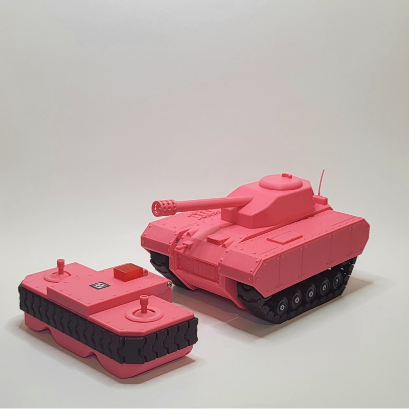 Frankentank RC Değiştirilebilir 3D Baskı Tank Modeli - Hobi ve DIY