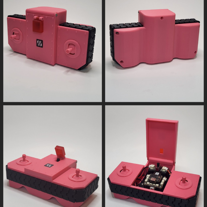 Frankentank RC Değiştirilebilir 3D Baskı Tank Modeli - Hobi ve DIY