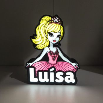 Luisa Balerin Avize - 3D Baskı Dekoratif LED Lamba