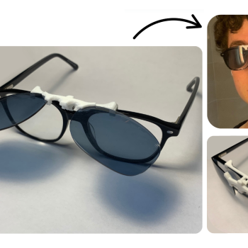 DIY Klipsli Güneş Gözlüğü - 3D Baskı Flip Shades