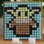 Grogu Pixel Art 3D Baskı - Star Wars Bebek Yoda Dekor