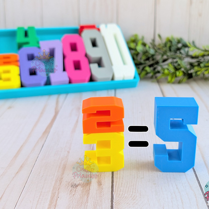 Eğitici Matematik Blokları - Toplama Öğrenme Oyuncakları