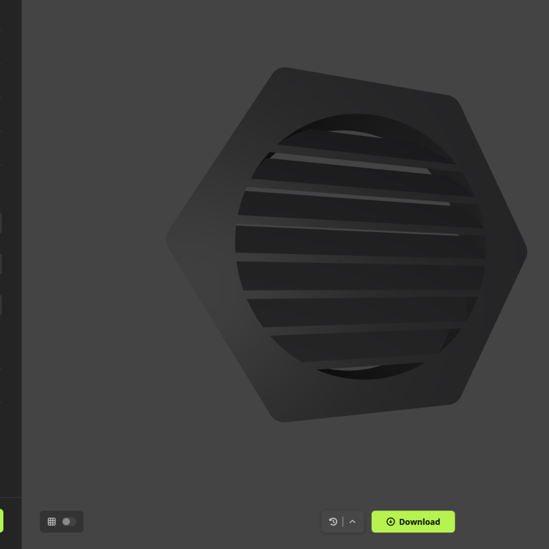 Parametrik Izgara Jeneratörü - Özelleştirilebilir Havalandırma Kapakları