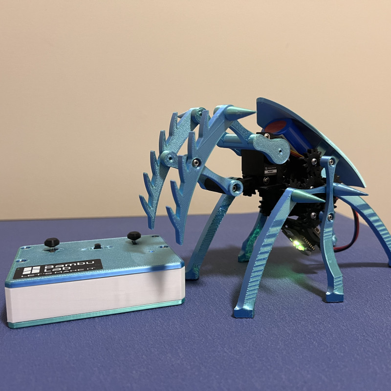 Mantis Savaş Robotu - 3D Baskılı Oyuncak ve Koleksiyon Parçası
