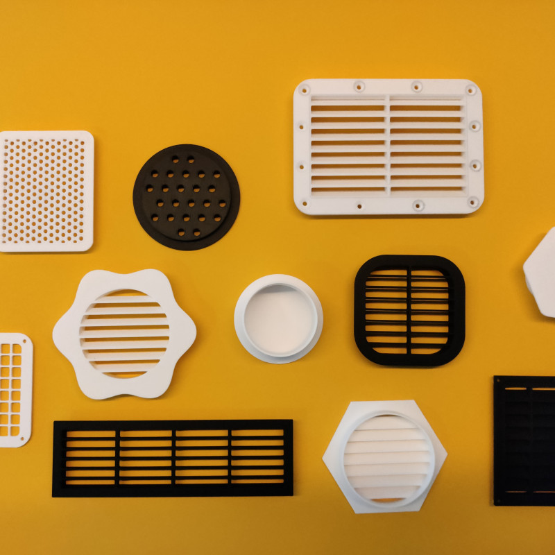 Parametrik Izgara Jeneratörü - Özelleştirilebilir Havalandırma Kapakları