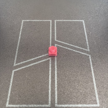 Pixel Tasarım Tek Blok - 3D Baskılı Pixel Puzzle Sanatı