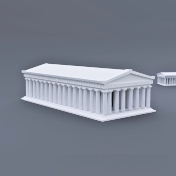 Parthenon 1:307 Ölçekli 3D Baskı Eğitim Maketi