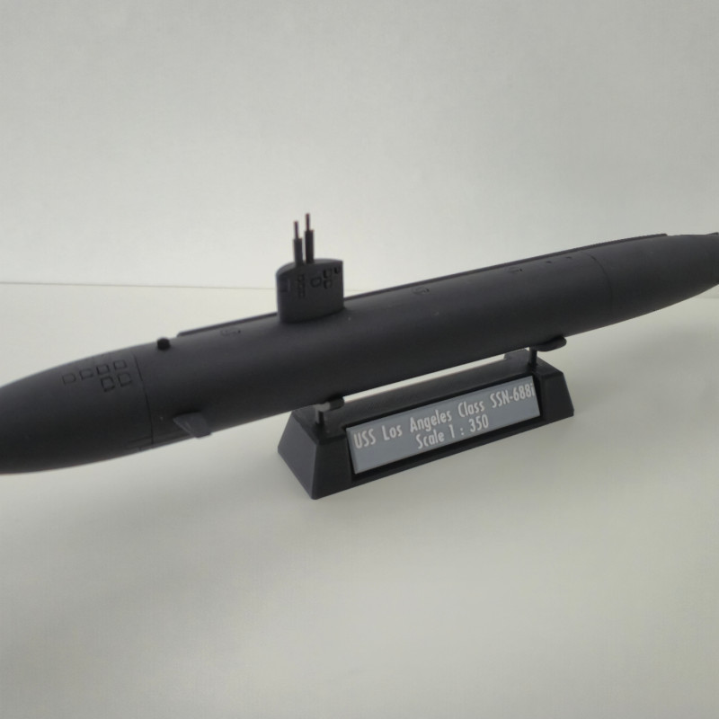 1:350 Ölçekli USS SSN-688i Los Angeles Sınıfı Denizaltı Modeli