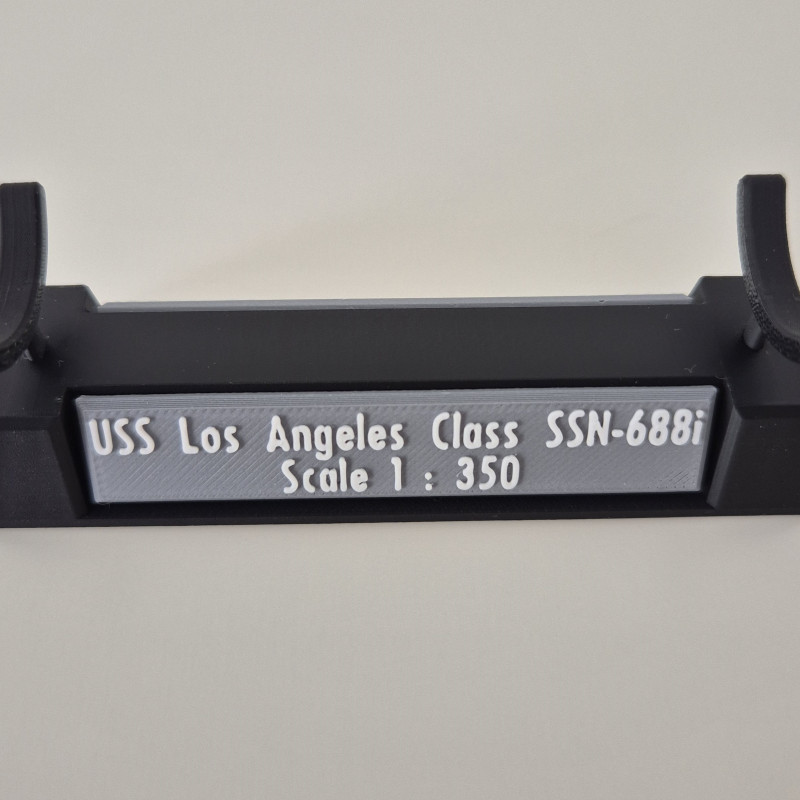 1:350 Ölçekli USS SSN-688i Los Angeles Sınıfı Denizaltı Modeli