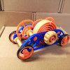 Kurmalı 4x4 Eğitici Araba - 3D Baskı Mekanik Oyuncak