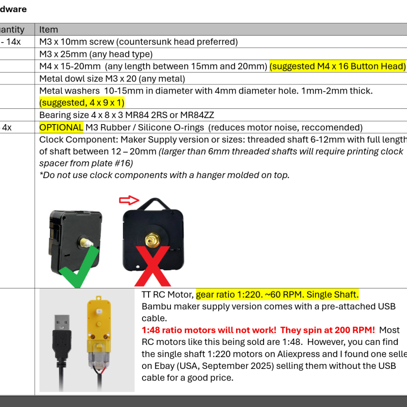 Hareketli Gözlü ve Kuyruklu Kedi Saati - 3D Baskı Dekor