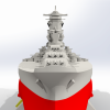 IJN Yamato Savaş Gemisi 3D Baskı Modeli - Yüksek Detay