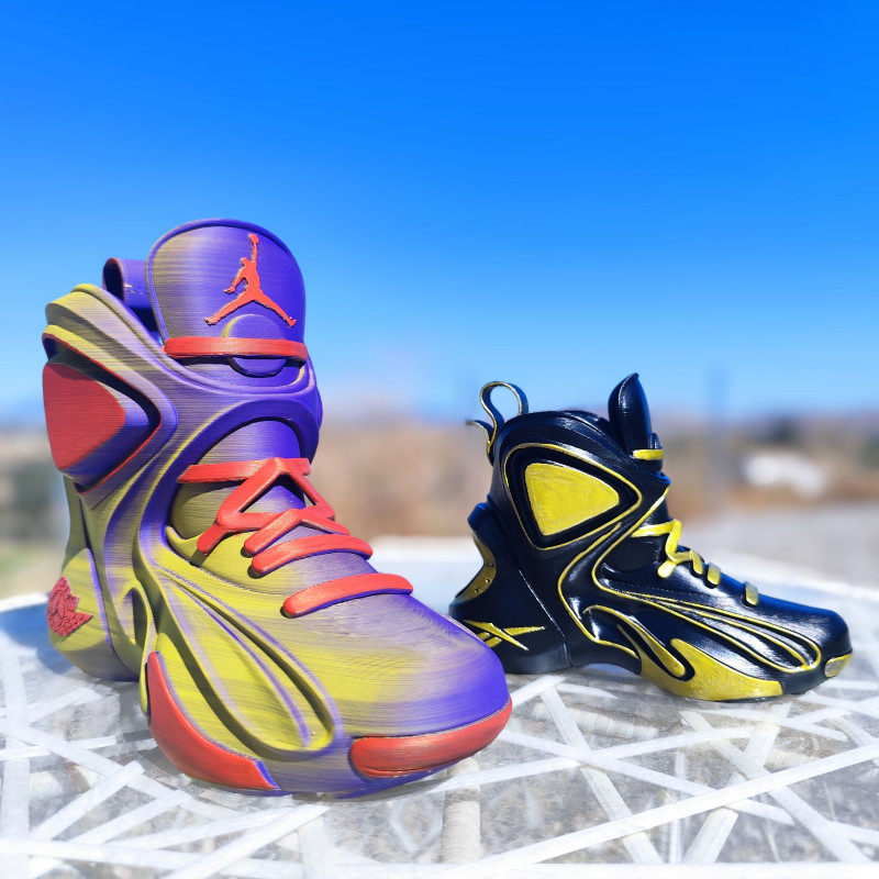 Ultimate Sneaker Saksı - 3D Baskı Ayakkabı Bitki Saksısı ve Kalemlik