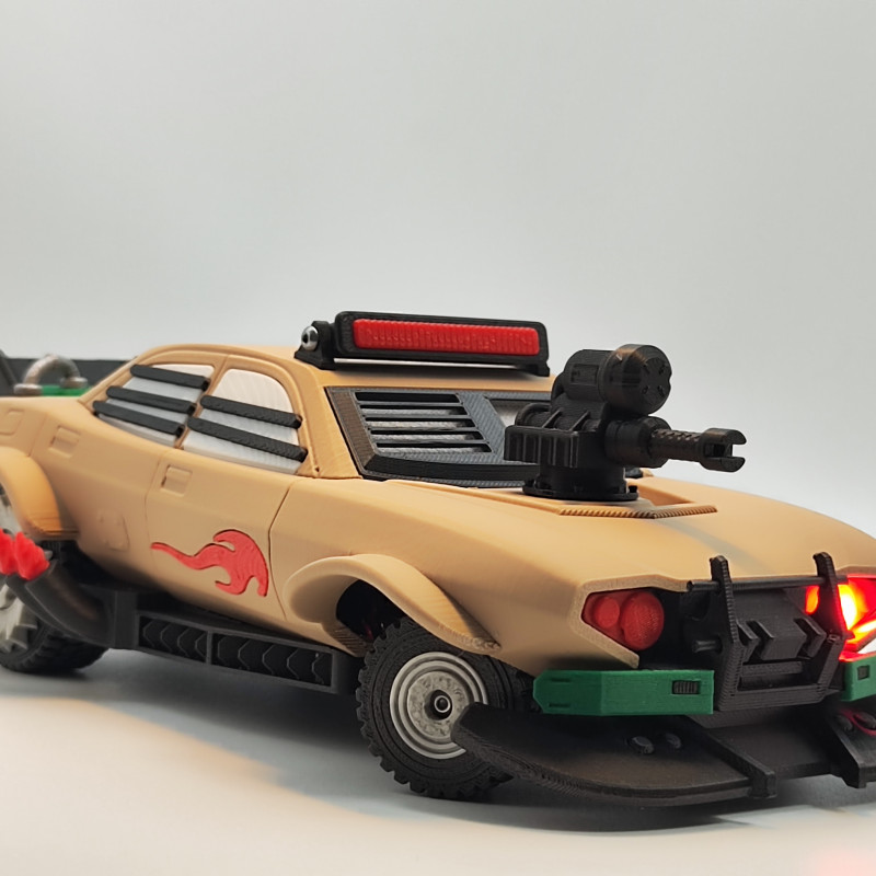 Uzaktan Kumandalı Çöl Savaş Arabası - 3D Baskı Oyuncak