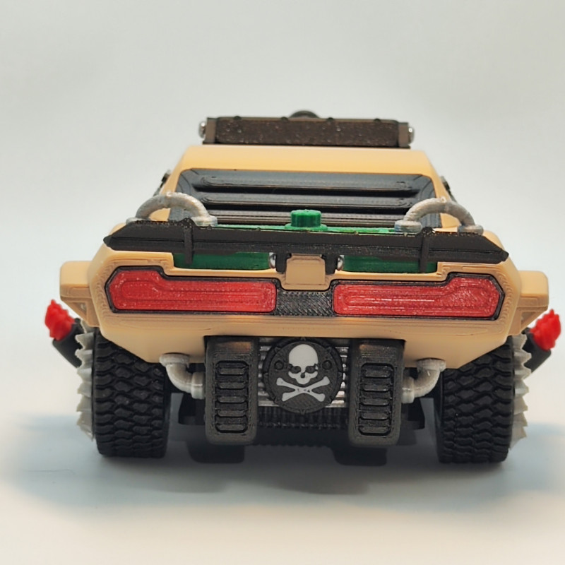 Uzaktan Kumandalı Çöl Savaş Arabası - 3D Baskı Oyuncak