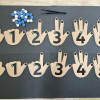 Montessori Parmak Sayma Eğitim Seti - 3D Baskı Matematik Öğrenme Aracı