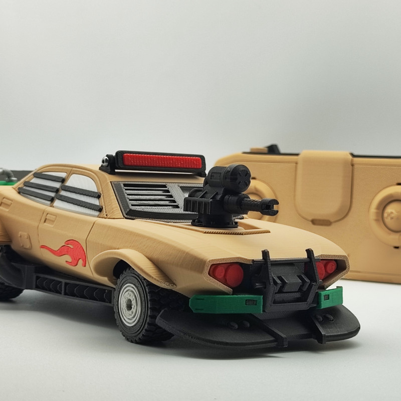 Uzaktan Kumandalı Çöl Savaş Arabası - 3D Baskı Oyuncak