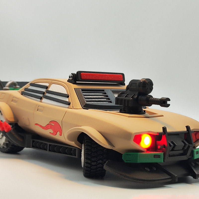 Uzaktan Kumandalı Çöl Savaş Arabası - 3D Baskı Oyuncak