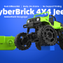 CyberBrick 4X4 Jeep RC Araç - 3D Baskı Off-Road Model