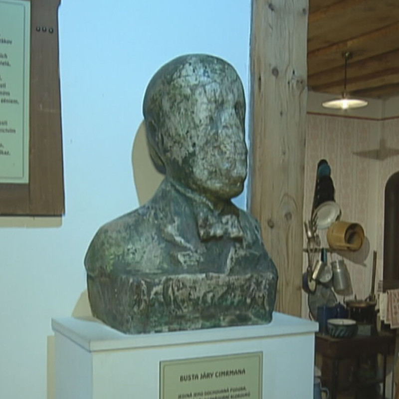 Jára Cimrman Büstü - 3D Baskı Dekoratif Heykel - PLA Figür Jára Cimrman Büstü - 3D Baskı Dekoratif Heykel - PLA Figür