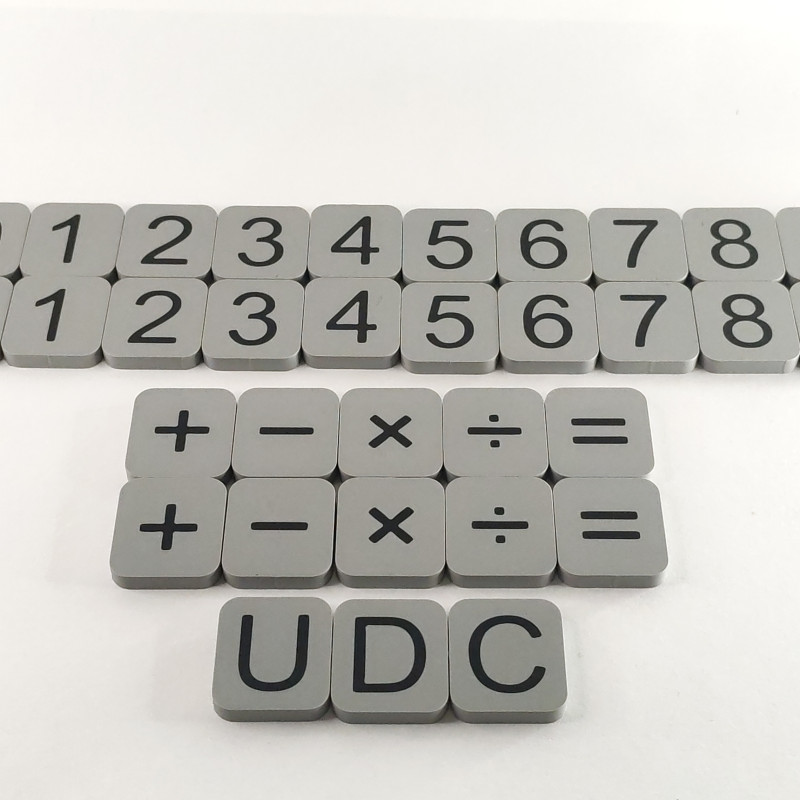 Modüler Dikey Abaküs - Matematik Öğrenme Seti