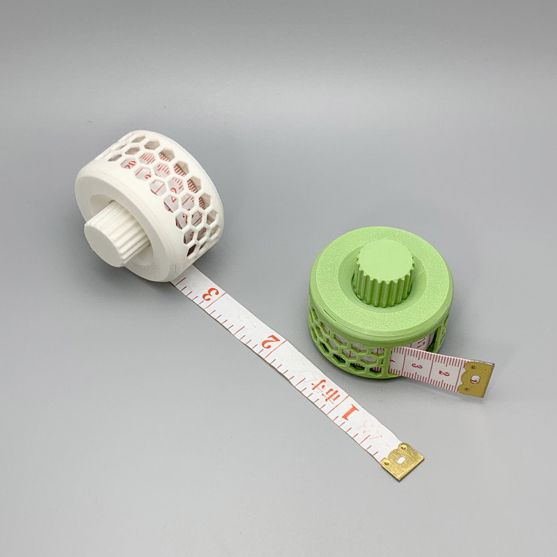 Şerit Metre Saklama Kutusu - Hafif 3D Baskılı Pratik Depolama