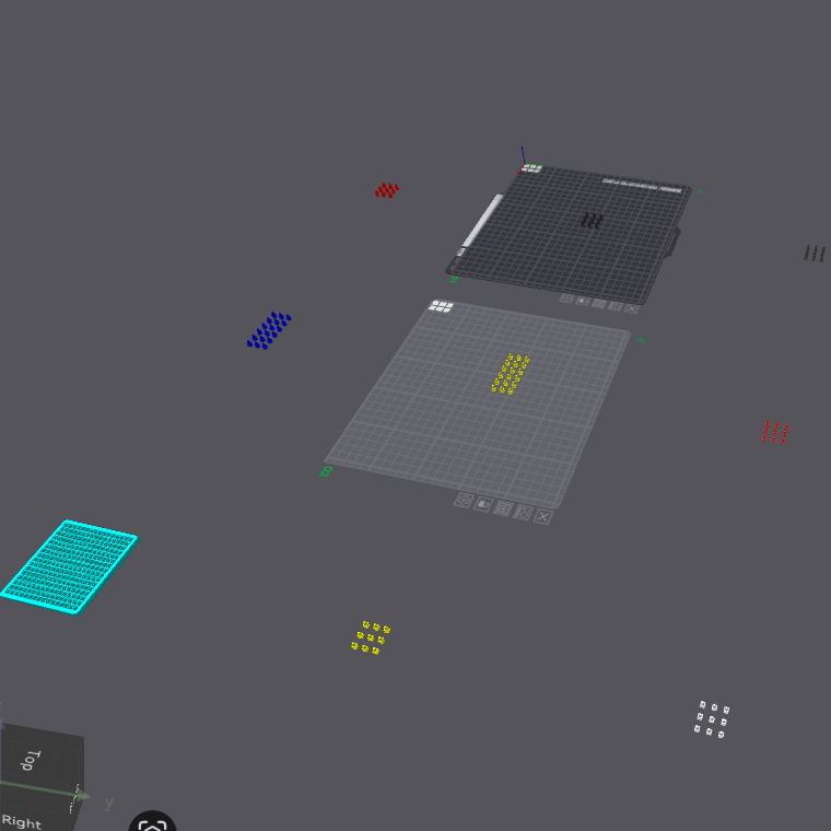 Piksel Sanatı Şişe - 3D Baskı Dekoratif Puzzle