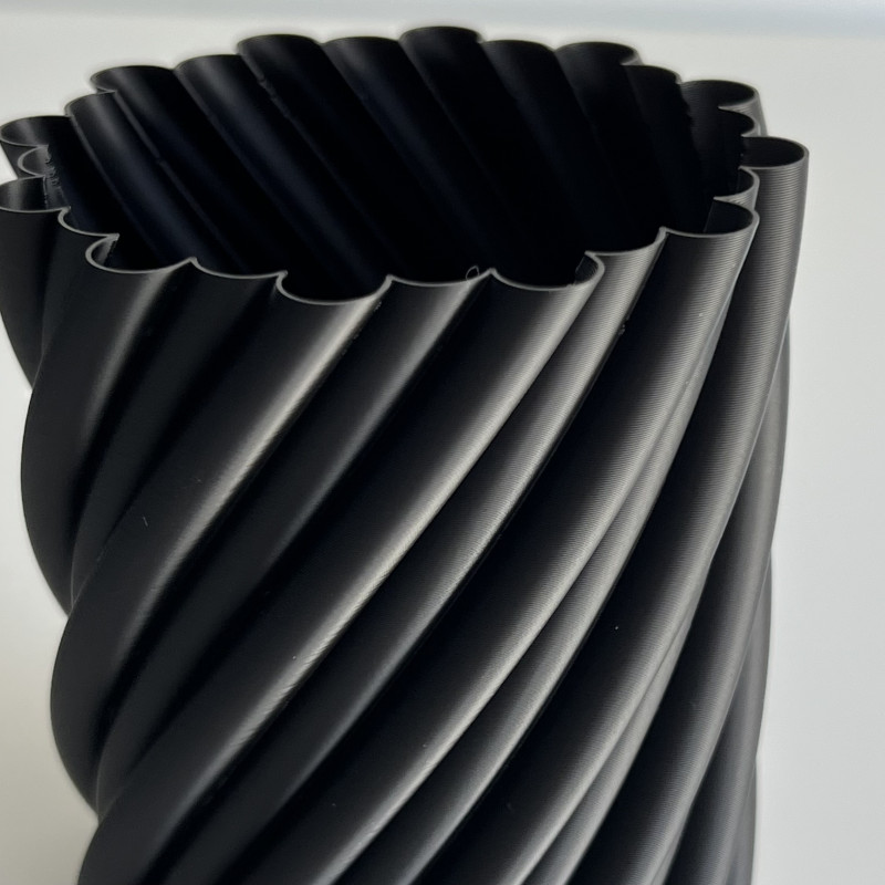 Tel Halat Detaylı 3D Baskı Kalemlik ve Vazo - Şık Masa Aksesuarı Tel Halat Detaylı 3D Baskı Kalemlik ve Vazo - Şık Masa Aksesuarı