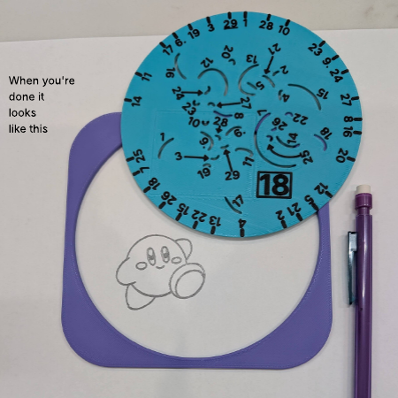 Dönen Şablon Cadılar Bayramı Paketi - 12 Farklı Desen 3D Baskı